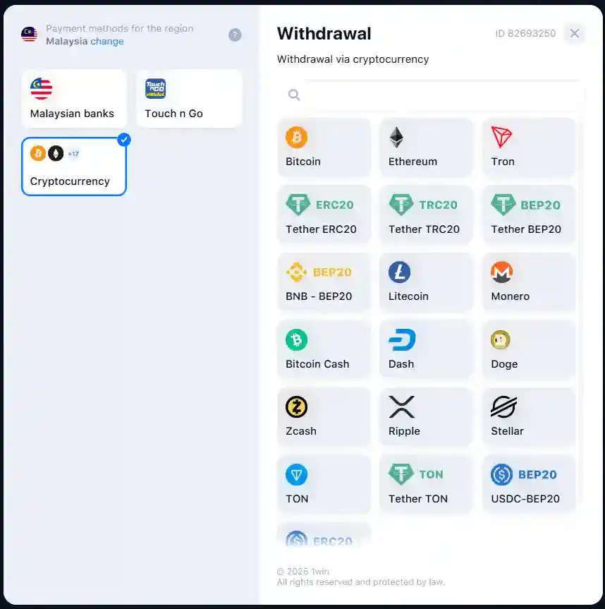 1win Withdrawals in Malaysia